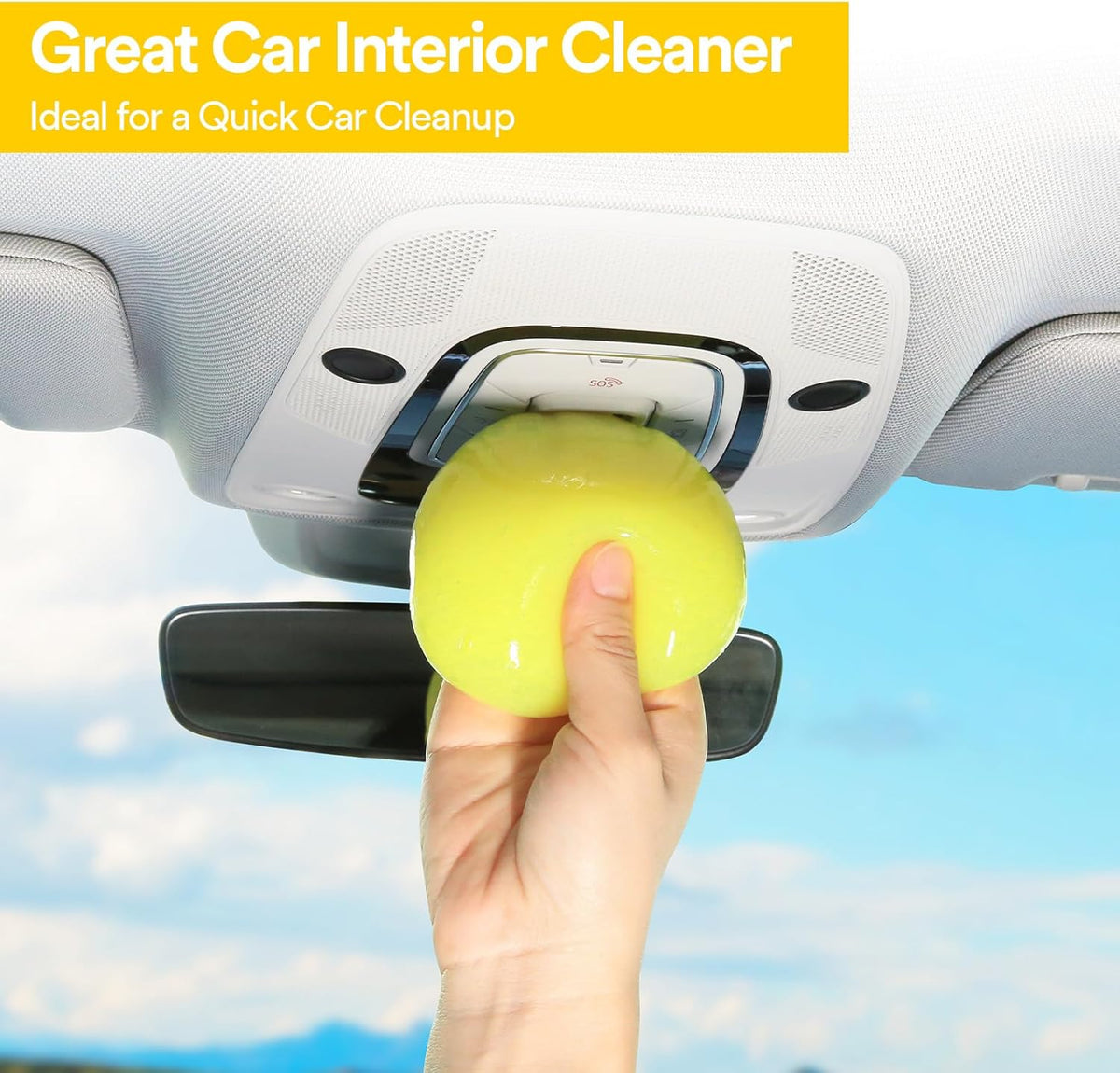 Car Cleaning Gel Detailing Kit Clean Putty Gel Reusable