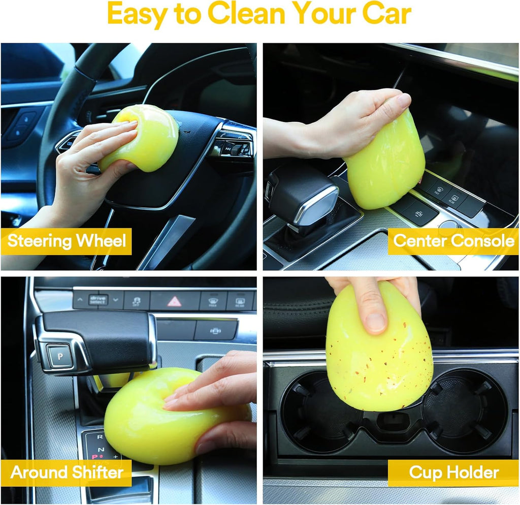Car Cleaning Gel Detailing Kit Clean Putty Gel Reusable